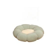 Coussin pour animaux de compagnie en forme de fleur, doux, lavable, antidérapant, chaud, respirant, tapis pour chien et chat pour une utilisation en intérieur
