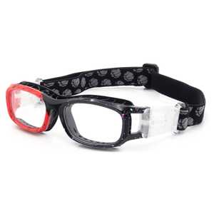 Lunettes de basket-ball rouges à monture flexible pour enfants Lunettes de baseball pour jeunes - Product Image 5