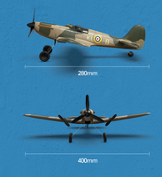 Volantex 400mm Avion modèle RC 4CH 2.4G Extérieur pour enfant VENTE FLASH Cadeau d'anniversaire 76112