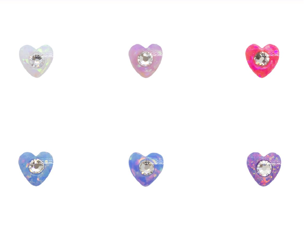 Gemmes de dent de type opale