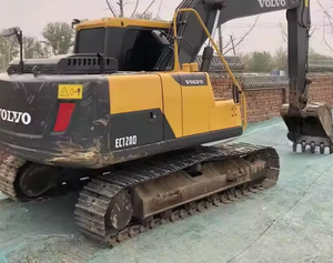 Excavadora Volvo EC120D Usada de Alta Calidad y Bajo Precio, Importada Original, 12 Toneladas, Bomba Hidráulica de Orugas, Motor, PLC, Engranaje, Rodamiento - Product Image 1
