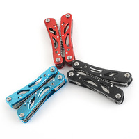 Outil multifonction de poche avec couteau pliant 14-en-1, gadgets pour hommes, petit ami, papa, mari, femmes, cadeau cool pour le camping et la survie