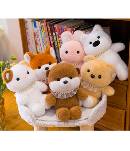 Portachiavi Personalizzato con Orsacchiotto Seduto in Peluche, Design Ricamato, Imbottitura in Cotone PP, Orecchie Mobili, Colori Personalizzabili - Product Image 6