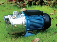 Jebao — pompe à eau électrique Jet100, en acier inoxydable, auto-amortissant, aspiration à Jet, 1HP, 0,75 kw, JS-100
