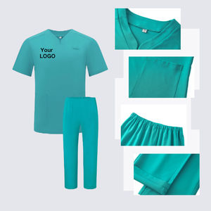 Set di scrub dentali alla moda Unisex per Jogger tessuto <span class=keywords><strong>camice</strong></span> da laboratorio da infermiera lavabile a mano scrub abiti da lavoro medici caldi - Product Image 2