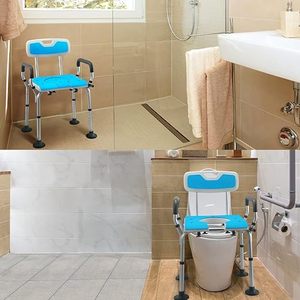 Kursi Toilet Berkualitas Tinggi dan Hemat Biaya untuk Lansia, Potty Lipat Terlaris dengan Peralatan Keamanan Kamar Mandi - Product Image 6