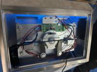 Nouveau design de tourniquet automatique bidirectionnel étanche avec lecteur RFID et code QR, tourniquet vertical à trois bras pour la sécurité