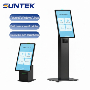 Terminal de Pago de Autoservicio <span class=keywords><strong>McDonald</strong></span>'<span class=keywords><strong>s</strong></span>, Kioscos de Pago para Interiores Suntek, Impresora Térmica, Pantalla Táctil Capacitiva con SDK Habilitado, Reconocimiento Facial - Product Image 1
