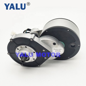 36V 350W BLDC Xe đạp điện giữa ổ đĩa DC chuyển đổi động cơ Kit với bộ điều khiển bên ngoài bảo trì miễn phí - Product Image 2