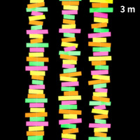 Guirlande de Bannière d'Anniversaire Florale Fluorescente 4m, Drapeaux de Fête en Papier, Découpes Étoiles et Cercles, Ruban Décoratif pour Fond de Scène