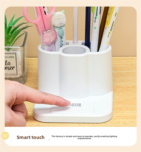 <span class=keywords><strong>Lampe</strong></span> <span class=keywords><strong>de</strong></span> <span class=keywords><strong>bureau</strong></span> <span class=keywords><strong>à</strong></span> piles 800mah <span class=keywords><strong>Lampe</strong></span> <span class=keywords><strong>de</strong></span> table <span class=keywords><strong>à</strong></span> commande tactile rechargeable USB avec <span class=keywords><strong>lampe</strong></span> d'étude multifonctionnelle pour boîte <span class=keywords><strong>à</strong></span> stylos - Product Image 4