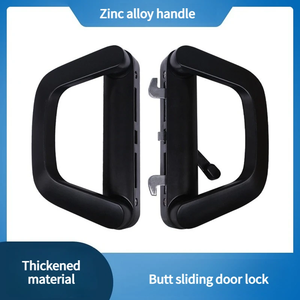 Cerradura para puerta de vidrio de balcón, de un solo lado, con llave, de aleación de zinc, para puerta corredera, envío directo - Product Image 2