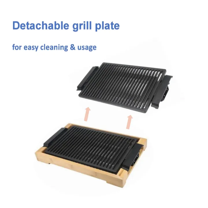 Neue Produktideen Elektrischer Grill Grill Haushalts-Innen grill zum Kochen