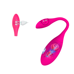 Bluetooth App gesteuerter G-Punkt Vibrator Tragbarer Dildo Mastur bator Sexspielzeug für Frauen Erwachsene Weibliche Kegel Ball - Product Image 4