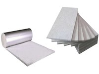 Laine de verre en rouleau sans formaldéhyde haute température, isolation ignifuge, couverture en laine blanche pour extérieur, hôtels et immeubles de bureaux