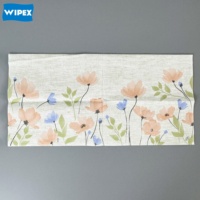 Serviettes en papier Airlaid 80 g/m² en gros pour hôtels, serviettes de table personnalisées avec logo pour restaurants