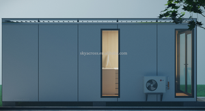 Casa modular pequeña portátil para jardín de lujo, casas de paquete plano Granny Flats, casa prefabricada de un solo piso - Product Image 5