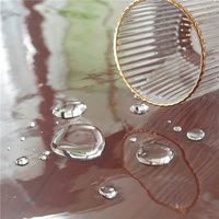Nappe rectangulaire en PVC transparent, dentelle soluble dans l'eau, résistante à la chaleur, facile à nettoyer, anti-rayures pour la salle à manger familiale, livraison gratuite à domicile