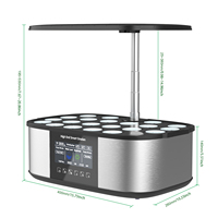 TUYA Smart Control 20 pots brevet en acier inoxydable système hydroponique domestique systèmes hydroponiques système hydroponique intérieur pour la maison