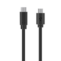 Kabel Data Type-C ke Micro USB untuk Ponsel Android dengan Fungsi OTG Pengisian Cepat Transfer Data
