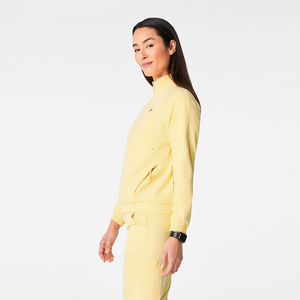 Senyun Blousons d'uniforme personnalisés avec logo brodé pour femmes, veste douce à fermeture éclair pour infirmières et médecins, idéale pour l'hôpital - Product Image 3