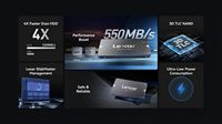 Unidad de Estado Sólido Interna SATA III de 2.5 Pulgadas y 1 TB de Gran Capacidad para PC