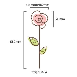 Flores de PVC Suaves al por Mayor, Color Blanco y Rosa, Tacto Real, Flor Artificial de Lisianthus para Decoración de Bodas - Product Image 4