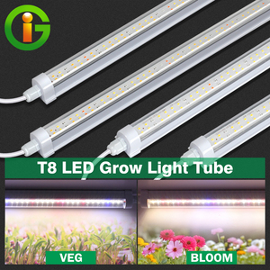 Tubo de cultivo LED T8 de espectro completo SMD 2835 CA 85- 265V adecuado para semillas de plantas y bombillas árboles frutales Veg y <span class=keywords><strong>Bloom</strong></span> LED Grow Light - Product Image 2