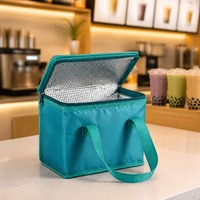 Sac isotherme personnalisé avec logo, non tissé, doublure en aluminium, réutilisable, pour pique-nique, stockage à froid, 56-76L, résistant à l'eau, écologique