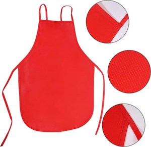 Children's Cute Reusable Breathable Lightweight Durable Non-woven <b>Waterproof</b> <b>Apron</b> - Product Image 6