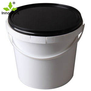 Conteneur en plastique de 10 kg, matériau PP, personnalisation possible, prix de gros du fabricant, seau d'emballage de 10 L avec couvercle - Product Image 2