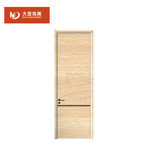 Portes en bois laquées à double sculpture incrustée, pour entrée extérieure, design personnalisé pour hôtel et salon - Product Image 1