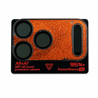 Protection d'objectif d'appareil photo en verre trempé pour iPhone 17 Pro Max – Protection arrière anti-rayures