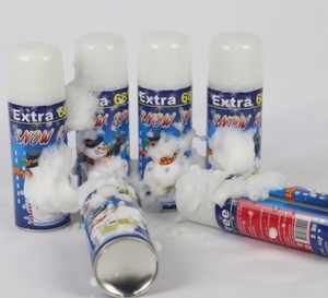 Spray da neve artificiale da neve 150ml Spray da neve per matrimoni da festa di carnevale - Product Image 6