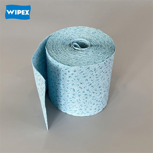 <span class=keywords><strong>Wipex</strong></span>-Lingettes de nettoyage industrielles Heavy Duty 100% PP Meltblown Blue Roll Lingettes de nettoyage industrielles à sec - Product Image 2