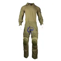 베스트 셀러 전술 육군 군사 카키색 개구리 정장 유니폼 군사