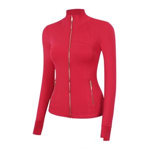Chaqueta de Yoga para Mujer, Marca L, Edición Correcta, Estilo Definido, Doble Cremallera Dorada con Logotipo, Ropa Deportiva para Gimnasio y Fitness - Product Image 6