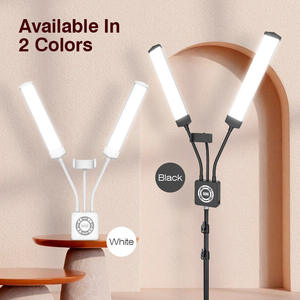 Lampada LED a Doppio Braccio Personalizzata per Salone di Bellezza, Unghie e Tatuaggi, Illuminazione Fotografica con 2 Bracci e Luce di Riempimento Ricaricabile - Product Image 3