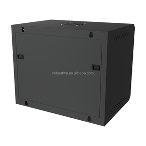 Armoire de serveur réseau 9U à montage mural robuste 19 pouces avec porte en verre verrouillable - Product Image 6