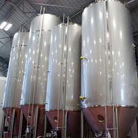 Fermenteur conique à double paroi haute pression de 10 000 litres (10 m3, 100 HL)