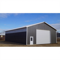 Entrepôt de stockage en structure acier QDJGBUILD en gros avec garantie de plus de 5 ans pour usage agricole et atelier