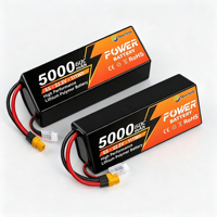 Batterie Li-ion certifiée CE 18650 7.4V 4000mAh 4800mAh 5000mAh 5500mAh, pack de batteries rechargeables au lithium pour bateau RC, drone, voiture