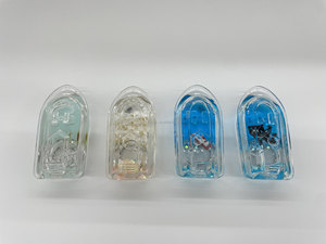 Magnete per Frigorifero Personalizzato OEM a Forma di Barca con Acqua Liquida, Souvenir Turistico con Immagine Personalizzata, Magnete Promozionale - Product Image 4