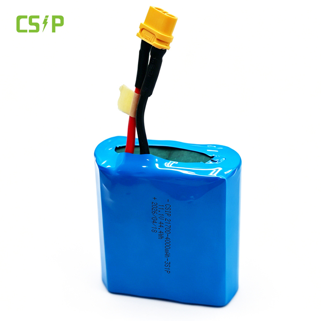 Li-Ion Batteries 21700 3S Lithium Ion 11.1V 4Ah Icr21700 4000mAh Cell Battery Pack with Battery Connector XT60