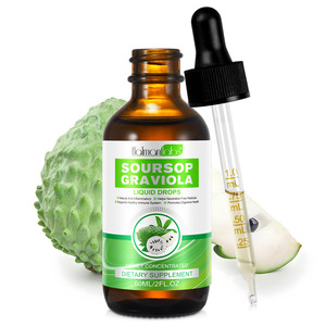 Hatmanlabs 60ml aiuta a neutralizzare i radicali liberi Anti infiammatori estratto di Soursop Graviola gocce liquide integratore di gocce di Soursop gocce - Product Image 3