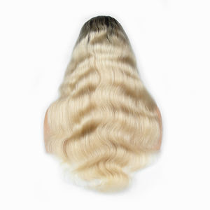 Peluca europea sin pegamento con reflejos rubios, cabello humano Remy, fabricante de pelucas con logotipo personalizado, pelucas con densidad 250 - Product Image 5