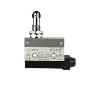 สวิตช์ไมโครไฟฟ้า CNTD Changde CZ-7121 กันน้ำ รีเซ็ตอัตโนมัติ พร้อมลูกกลิ้ง วงจร SPDT ด้ามยาว - Product Image 2
