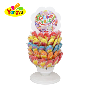 Piruletas Halal Chinas al por Mayor, Surtidas con Sabores de Frutas, en Forma de Corazón - Product Image 2
