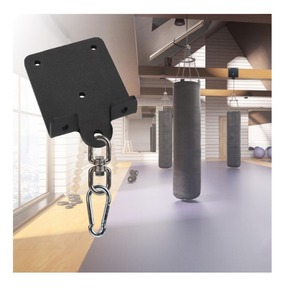 Support <span class=keywords><strong>de</strong></span> <span class=keywords><strong>sac</strong></span> <span class=keywords><strong>de</strong></span> frappe <span class=keywords><strong>lourd</strong></span> en acier, fixation sur poutre, pivotant à 360 degrés, crochet <span class=keywords><strong>de</strong></span> suspension 900g, matériel - Product Image 3