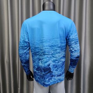 Camiseta de Manga Larga para Hombre con Protección UV UPF 50+, de Secado Rápido y Transpirable, para Trabajo, Equipo, Pesca, Gimnasio y Entrenamiento - Product Image 3